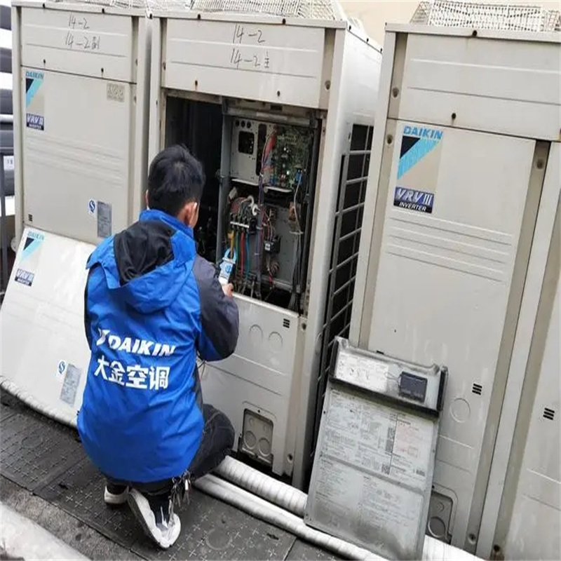 深圳龙华区政府柜机空调跳闸故障维修